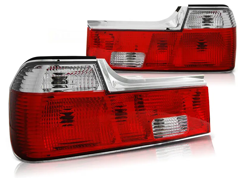 Baklykter BMW E32 06.86-04.94 RED WHITE
