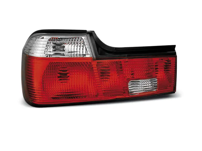 Baklykter BMW E32 06.86-04.94 RED WHITE – bilde 3