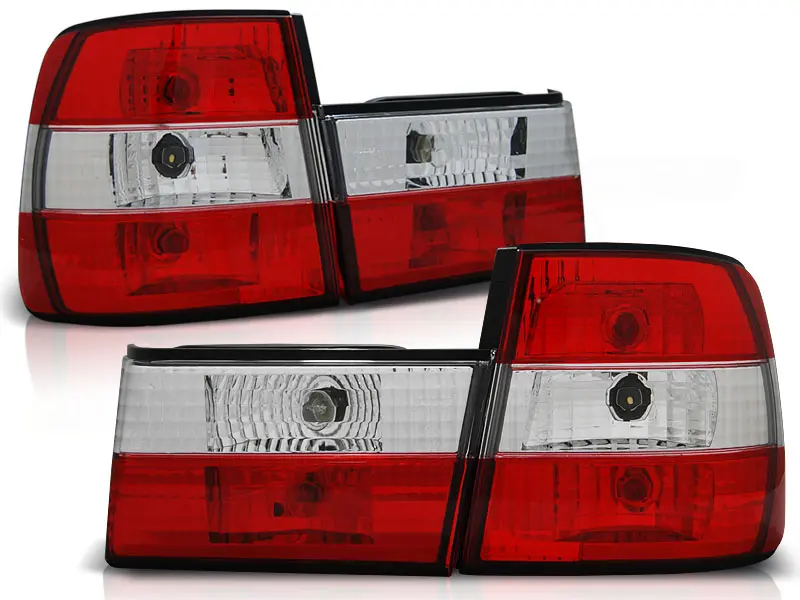 Baklykter BMW E34 02.88-12.95 RED WHITE