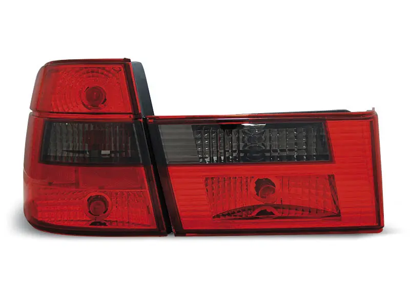 Baklykter BMW E34 91-96 TOURING RED SMOKE – bilde 2