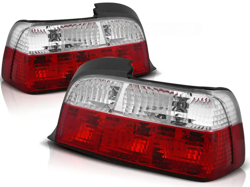 Baklykter BMW E36 12.90-08.99 COUPE RED WHITE