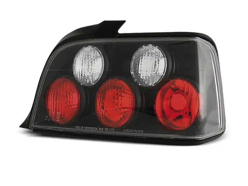 Baklykter BMW E36 12.90-08.99 SEDAN BLACK – bilde 2