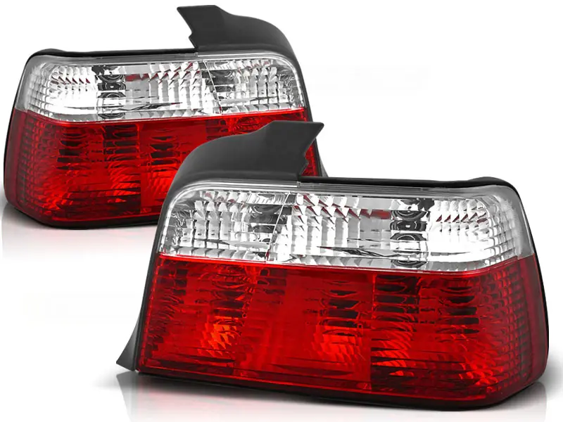 Baklykter BMW E36 12.90-08.99 SEDAN RED WHITE
