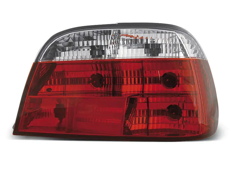 Baklykter BMW E38 06.94-07.01 RED WHITE – bilde 2