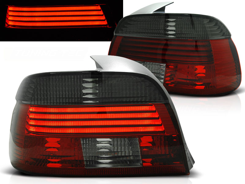Baklykter BMW (E39) 2000-2003 RED SMOKE
