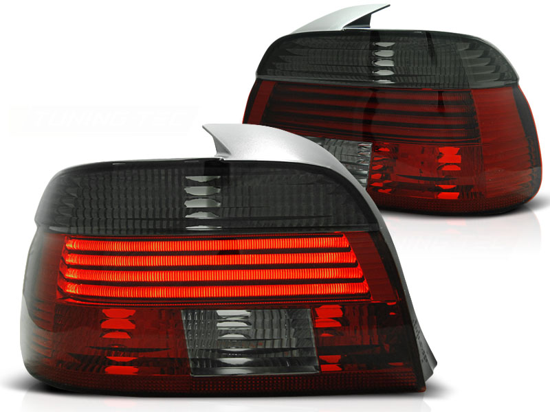 Baklykter BMW (E39) 2000-2003 RED SMOKE – bilde 2