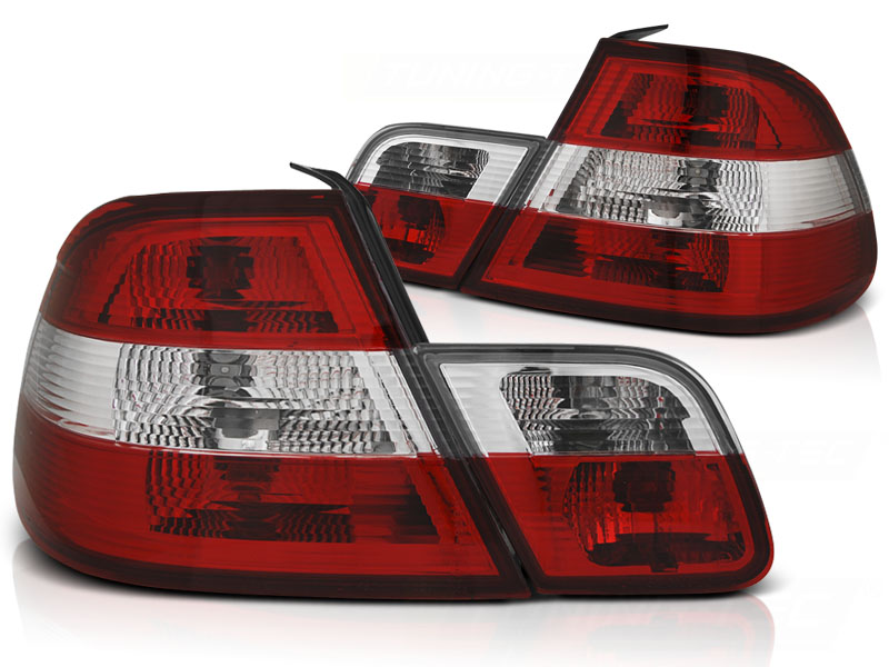 Baklykter BMW E46 04.99-03.03 COUPE RED WHITE
