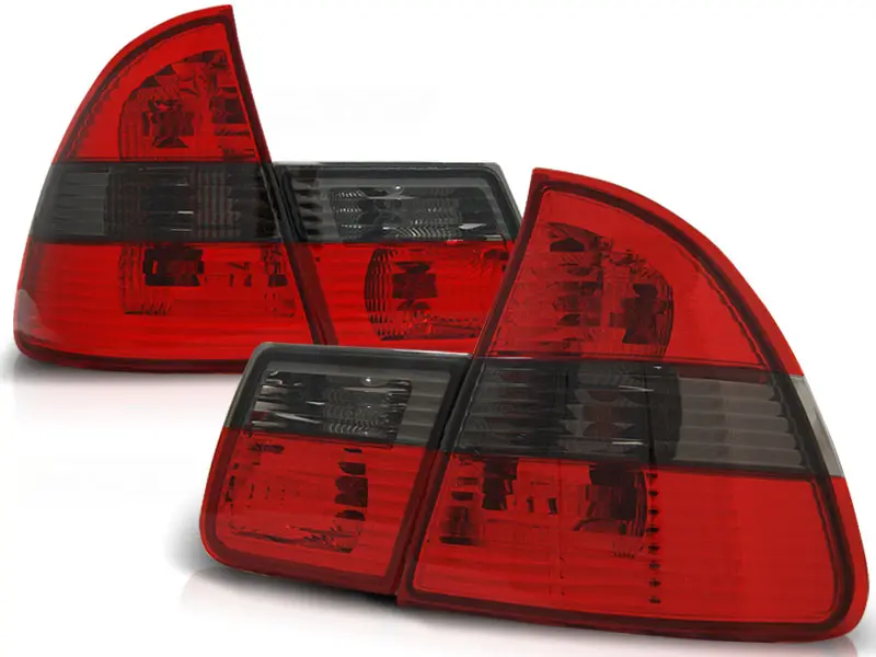 Baklykter BMW E46 99-05 TOURING RED SMOKE