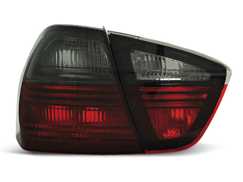 Baklykter BMW E90 03.05-08.08 RED SMOKE – bilde 2