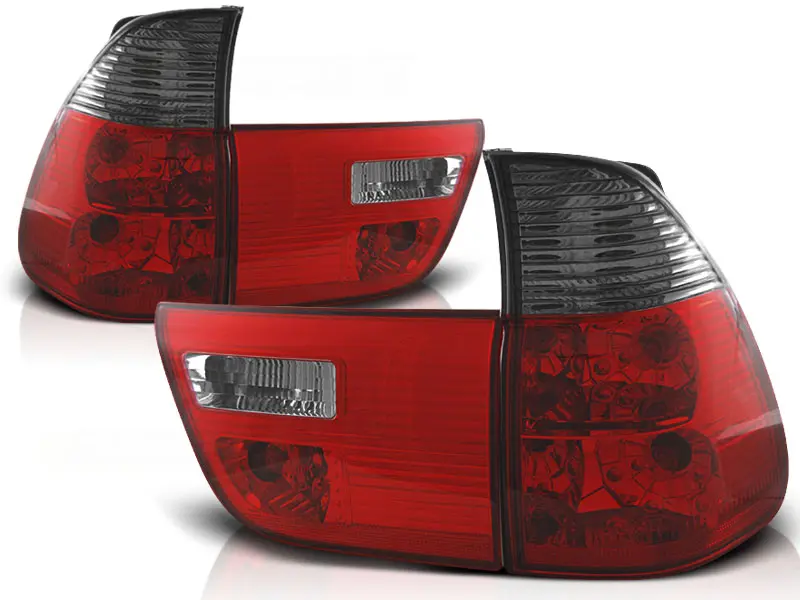 Baklykter BMW X5 (E53) 1999 - 2006 | RED SMOKE