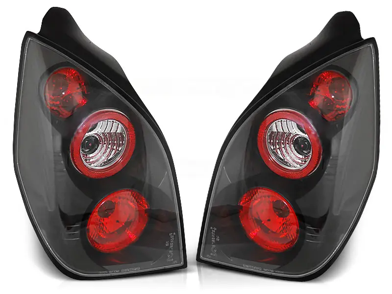 Baklykter CITROEN C2 11.03-10 BLACK