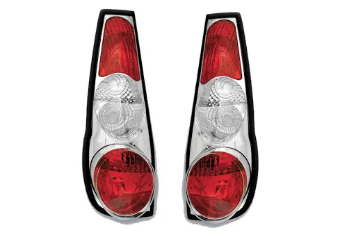 Baklykter FIAT PUNTO 1 11.93-09.99 CHROME