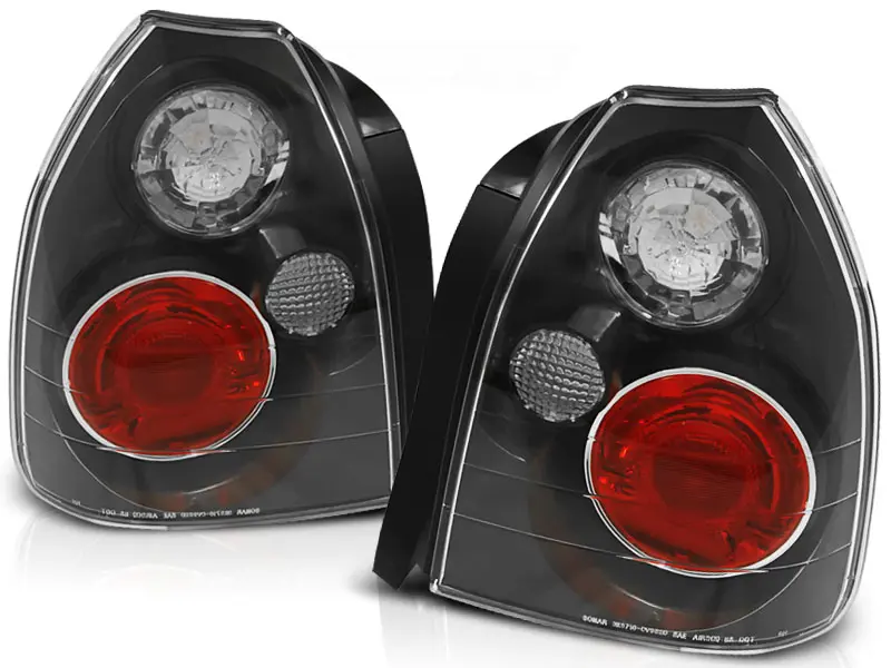 Baklykter HONDA CIVIC 09.95-02.01 3D BLACK