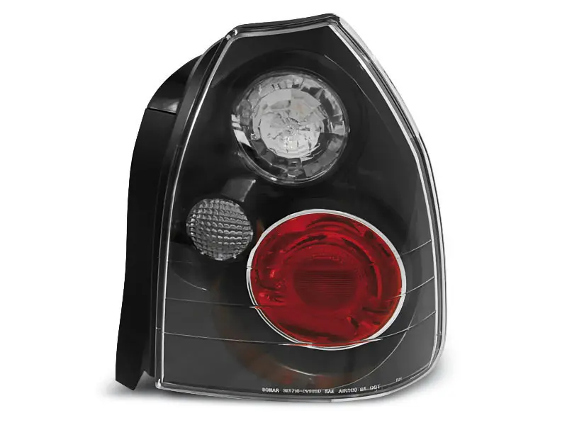 Baklykter HONDA CIVIC 09.95-02.01 3D BLACK – bilde 2