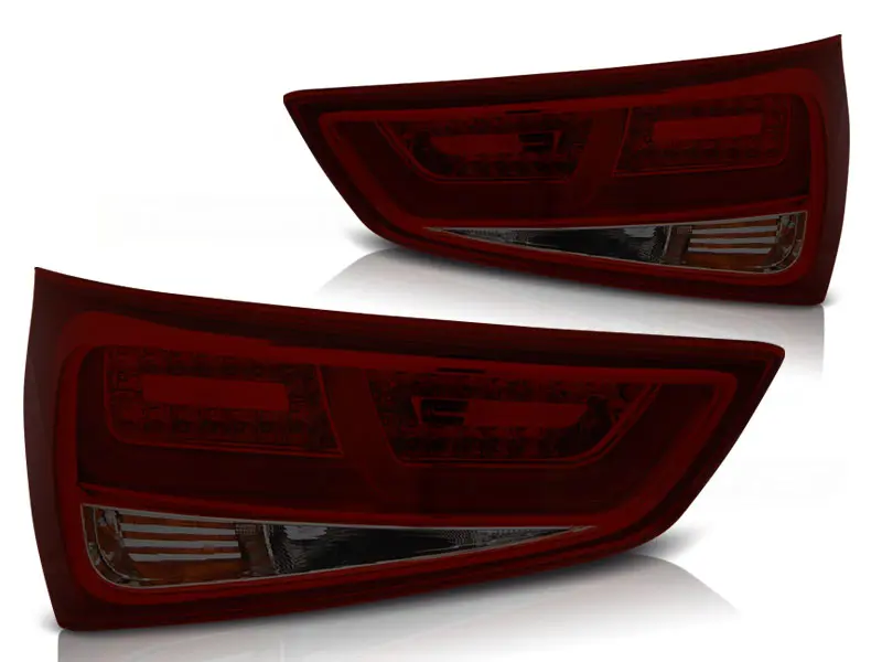Baklykter LED AUDI A1 2010-2014 RED SMOKE – bilde 2