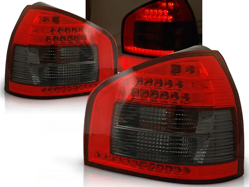 Baklykter LED AUDI A3 1996-2000 RED SMOKE