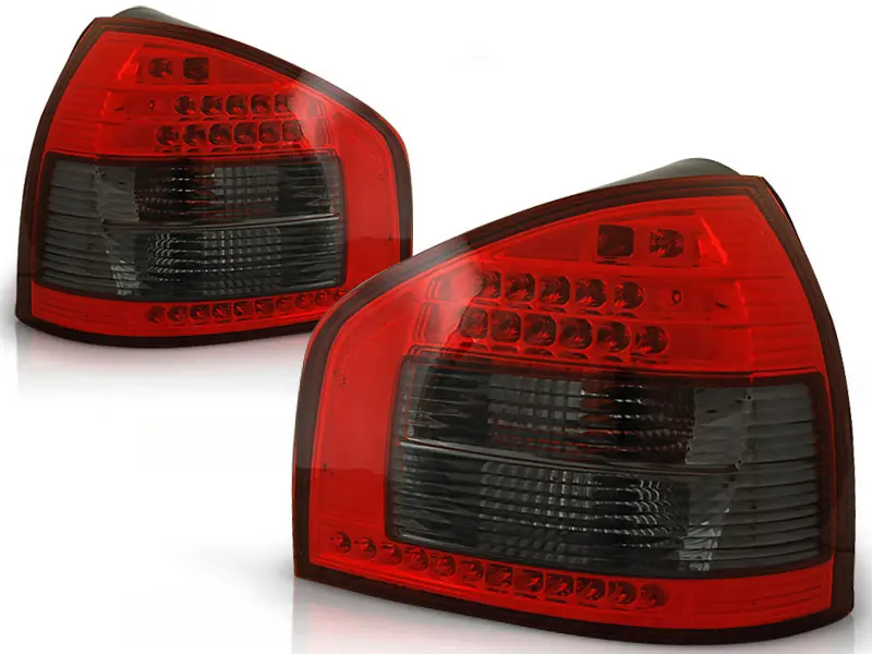 Baklykter LED AUDI A3 1996-2000 RED SMOKE – bilde 2