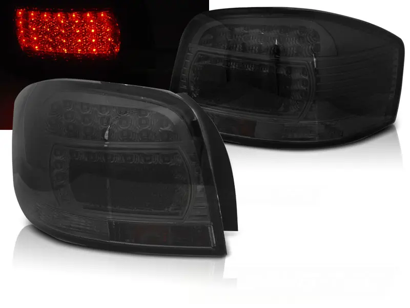 Baklykter LED AUDI A3 2003-2008 SMOKE