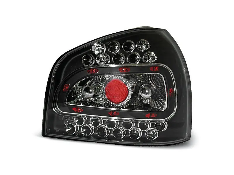 Baklykter LED Audi A3 8L 1996 - 2000 │ BLACK – bilde 3