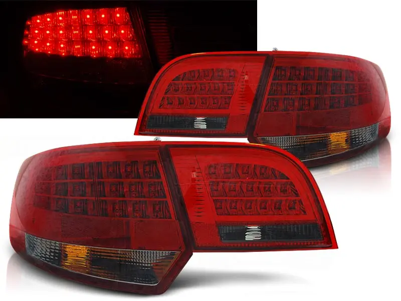 Baklykter  LED AUDI A3 (8P) 2004-2008 SPORTBACK RED SMOKE