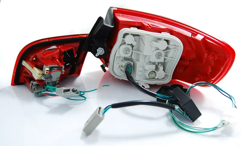 Baklykter LED AUDI A3 (8P) 2004-2008 SPORTBACK RED WHITE – bilde 3