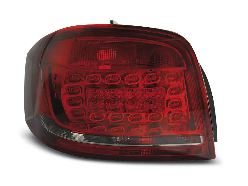 Baklykter LED AUDI A3 (8P) 2008-2012 RED SMOKE – bilde 6