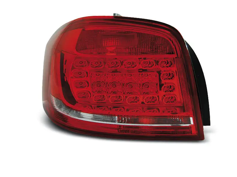 Baklykter LED AUDI A3 (8P) 2008-2012 RED WHITE – bilde 4