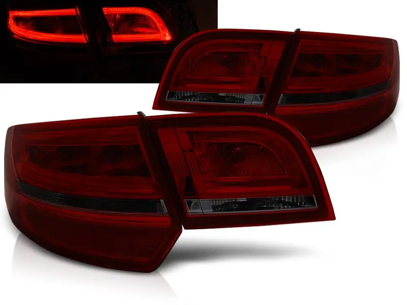 Baklykter LED Audi A3 8P Sportback 2003 - 2008 │ RED SMOK