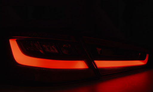 Baklykter LED AUDI A3 (8V) 3D 2012-2016 R-W – bilde 2