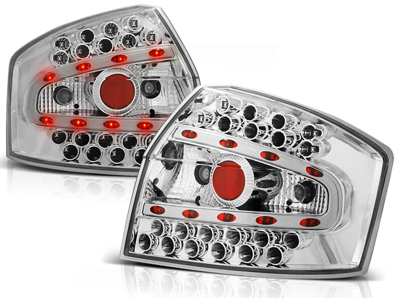 Baklykter LED AUDI A4 (8E) 2000-2004 SEDAN CHROME – bilde 2