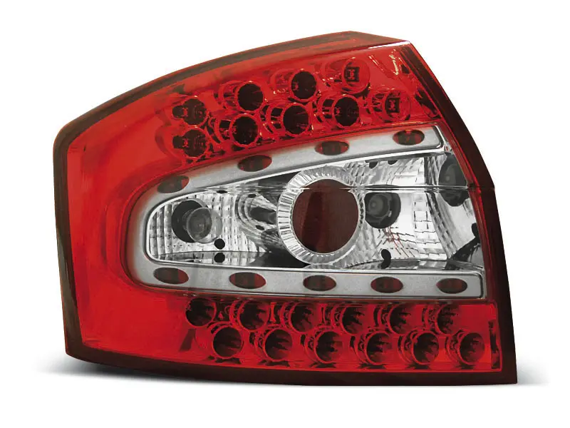 Baklykter LED AUDI A4 (8E) 2000-2004 SEDAN RED WHITE – bilde 3