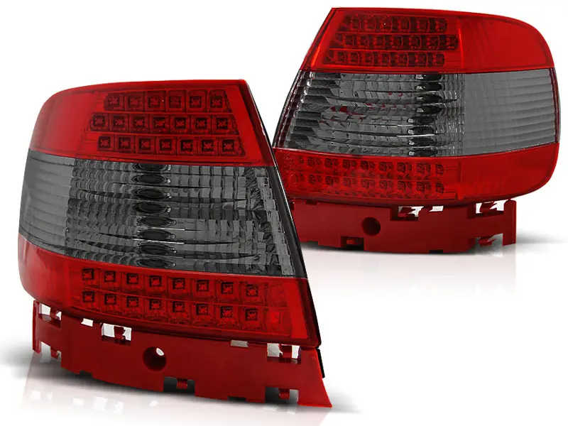 Baklykter LED AUDI A4 (B5) 1994-2000 RED SMOKE – bilde 2