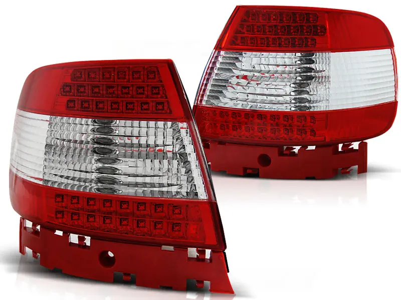 Baklykter LED AUDI A4 (B5) 1994-2000 RED WHIT – bilde 2