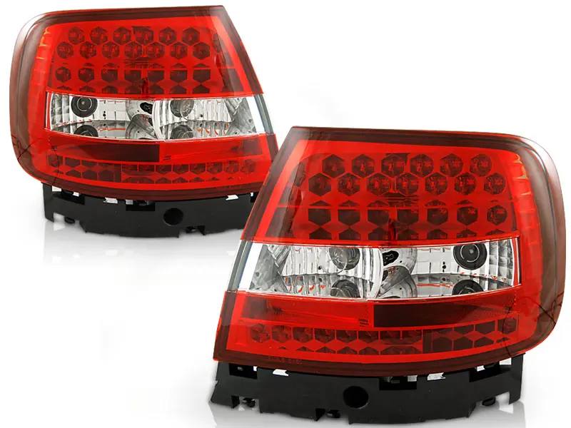 Baklykter LED AUDI A4 (B5) 1994-2000 RED WHITE – bilde 2