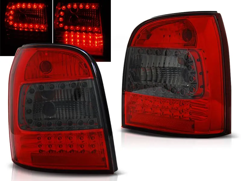 Baklykter LED AUDI A4 (B5) 1994-2001 AVANT RED SMOKE
