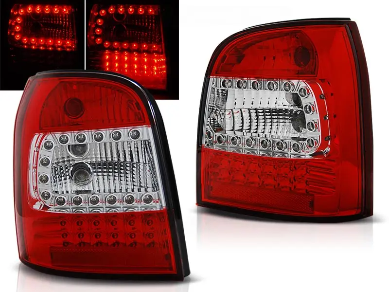 Baklykter LED AUDI A4 (B5) 1994-2001 AVANT RED WHITE