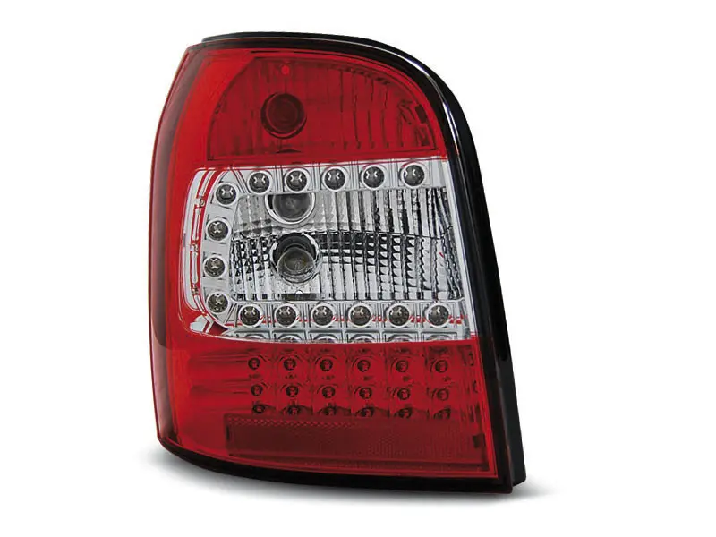 Baklykter LED AUDI A4 (B5) 1994-2001 AVANT RED WHITE – bilde 3