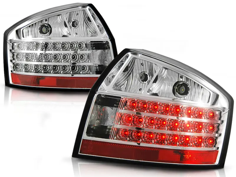 Baklykter LED AUDI A4 (B6) 2000-2004 CHROME