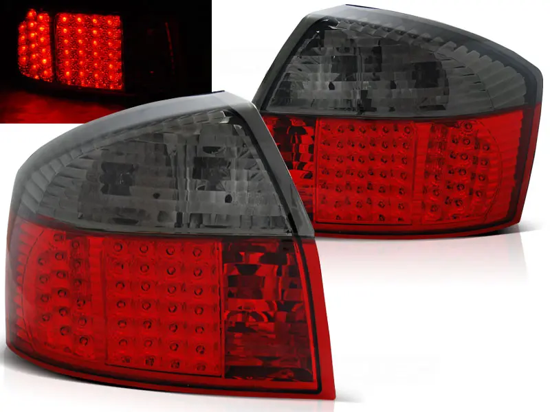 Baklykter LED AUDI A4 (B6) 2000-2004 RED SMOKE