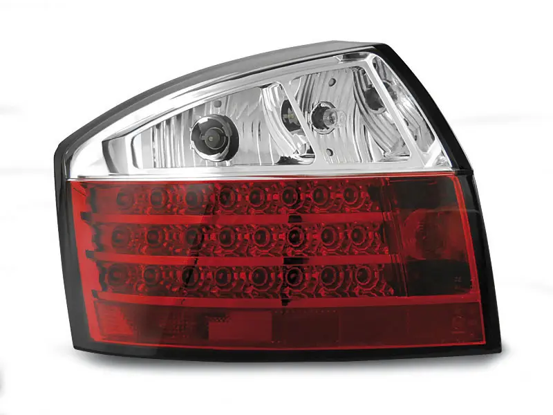 Baklykter LED AUDI A4 (B6) 2000-2004 RED WHITE – bilde 2
