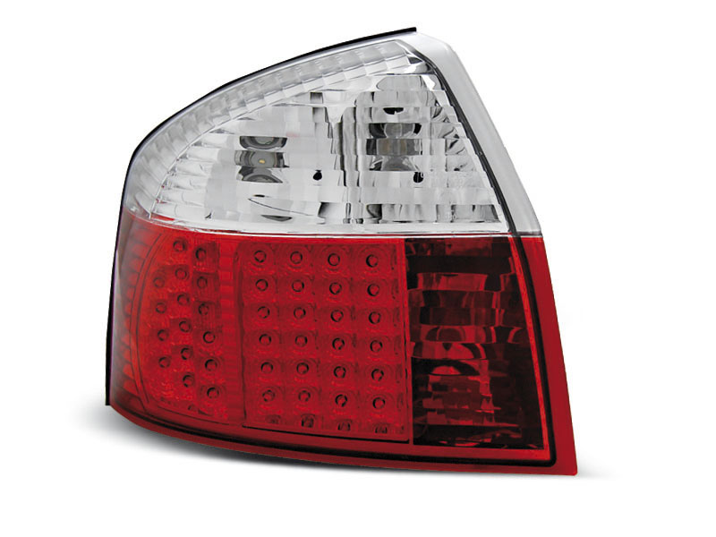 Baklykter LED AUDI A4 (B6) 2000-2004 RED WHITE – bilde 3