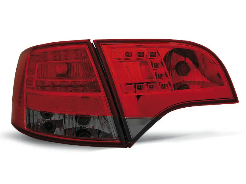 Baklykter LED Audi A4 B7 Avant 2004 - 2008 │ RED SMOKE Image 7