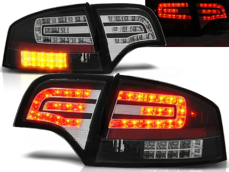 Baklykter LED Audi A4 B7 Sedan 2004 - 2008 │ BLACK