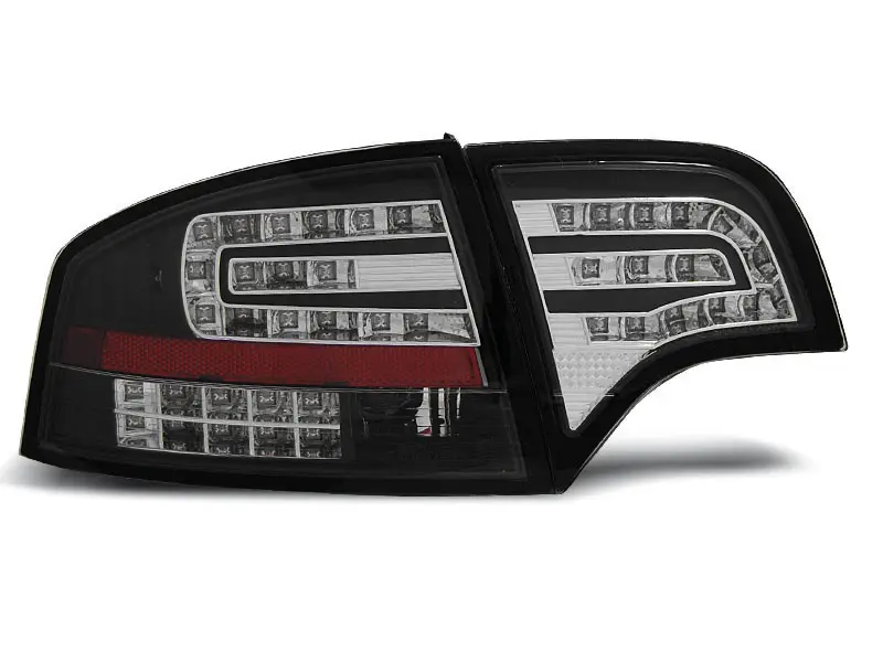 Baklykter LED Audi A4 B7 Sedan 2004 - 2008 │ BLACK – bilde 3