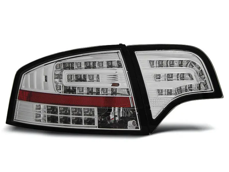 Baklykter LED Audi A4 B7 Sedan 2004 - 2008 │ CHROME – bilde 3