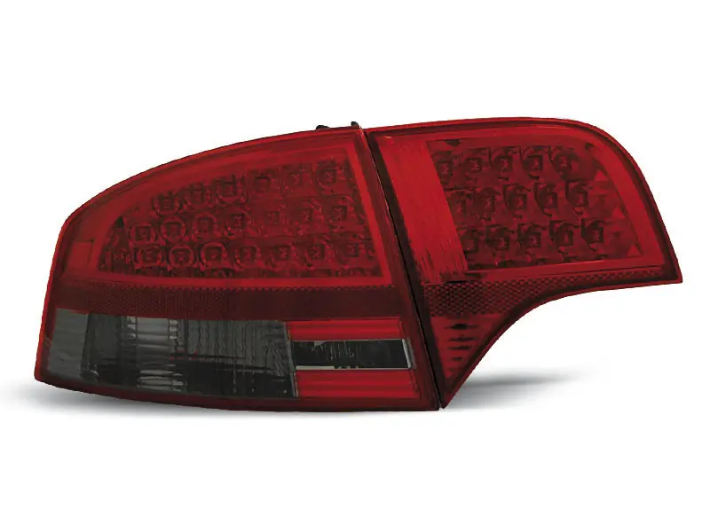 Baklykter LED Audi A4 B7 Sedan 2004 - 2008 │ RED SMOKE – bilde 5