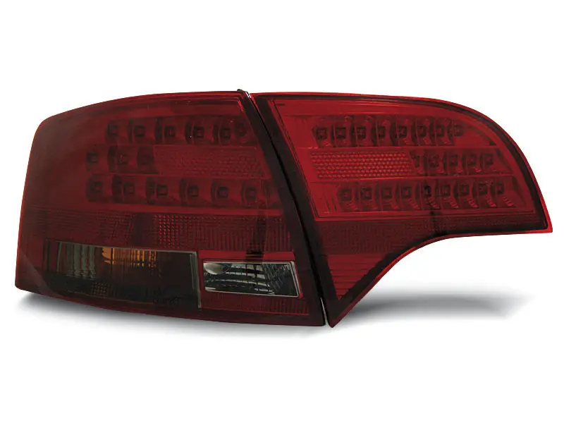 Baklykter LED Audi A4 B7 Sedan 2004 - 2008 │ RED SMOKE – bilde 5