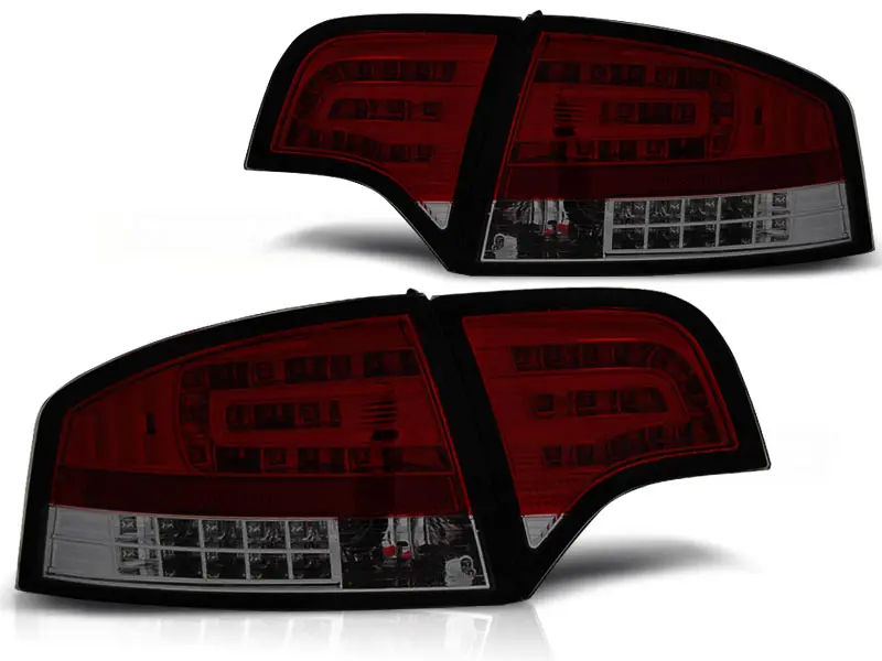 Baklykter LED Audi A4 B7 Sedan 2004 - 2008 │ RED SMOKE