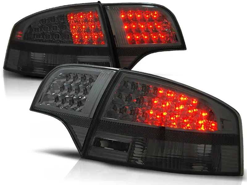 Baklykter LED Audi A4 B7 Sedan 2004 - 2008 │ SMOKE – bilde 2