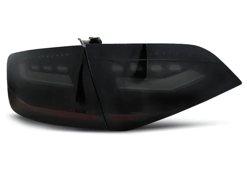 Baklykter LED Audi A4 B8 Facelift Sedan 2011 - 2015 │ SMOKE BLACK – bilde 3